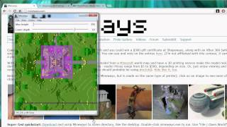 Mineways November 2012 Introductory 3D Printing Tutorial [upl. by Allemac605]