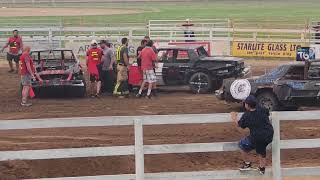 Melfort Demolition Derby July 21 2024 Consolation Heat [upl. by Naitsabes]