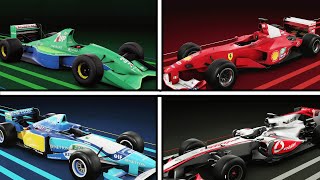 F1 2020  All Classic Cars [upl. by Esylle475]