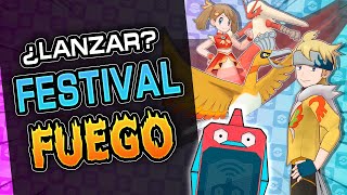 ¿LANZAR 🤔 POKÉFESTIVAL FUEGO Hooh Shiny y Blaziken ✨ Pokemon Masters EX [upl. by Wun485]