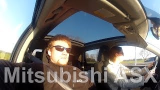 GoPro  Cruisen  Mitsubishi ASX  Intense  Autobahn  Gegenlicht Weitwinkelaufnahme [upl. by Wilmar]