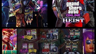 Tout Les jeux Arcades GTA online salle borne d Arcade braquage Casino all Arcade game [upl. by Aelanej]