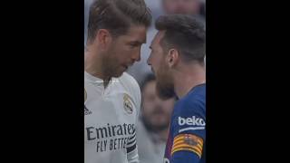 Messi vs Ramos fight Ramos vs Messi head fight [upl. by Notlew]