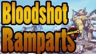 Borderlands 2 Bloodshot Ramparts All Challenges [upl. by Esereht]