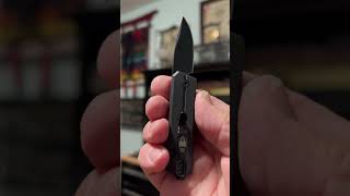 COBRATEC Stinger Side Button Automatic Knife Upclose and Personal CobraTecKnives [upl. by Aikemal]