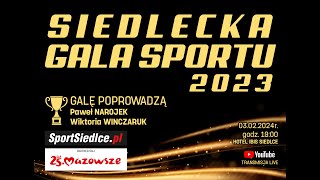 LIVE Siedlecka Gala Sportu 2023 [upl. by Ynej581]