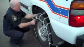 Safety First 8 Steps to Installing Winter Tire Chains [upl. by Ennyrb]