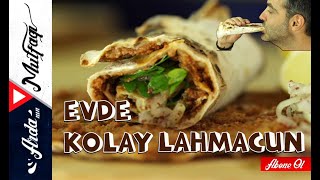 Evde Kolay Lahmacun Nasıl Yapılır  Lahmacun Tarifi  Ardanın Mutfağı [upl. by Beaudoin]