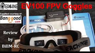 Eachine EV100 FPV Goggles review [upl. by Ainessej]