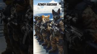 😈🐕‍🦺Rowdy Rakshak 🔥 Hindi Dialoguecatfunnyytshortsyoutubeshortstrending [upl. by Radke]