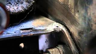 cracked K frame repair Holden Torana LC LJ [upl. by Aneet]