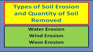 Class 5 Science Soil Erosion and Conservation [upl. by Ellener]