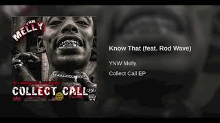 Ynw Melly Ft Rod Wave  Know That Audio CollectCallEp [upl. by Atinnod]