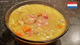 Dutch Peasoup  Erwtensoep Recipe [upl. by Kung]