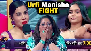 Indias Best Dancer Vs Super Dancer Uorfi Javed aur Mansiha Rani Fight [upl. by Aliehs]