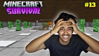 making creeper farm but God scam in Minecraft  I make creeper farm in Minecraft Survival series [upl. by Otrepur679]