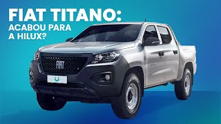 Fiat Titano vem para ACABAR COM O SOSSEGO da Hilux [upl. by Eckblad]