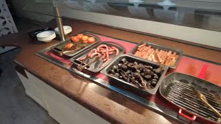 Breakfast at H10 Suites Lanzarote Gardens Hotel Costa Teguise [upl. by Aivata]