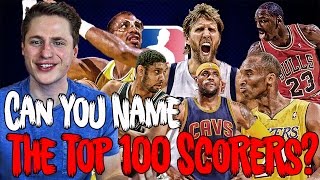 Can YOU Name The Top 100 Scorers in NBA History [upl. by Catton649]