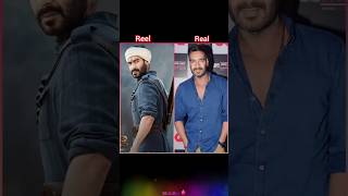 RRR movie All characters Reel and Real RR movie song Ajay Devgan Aliya Bhatt shots youtube [upl. by Lashonde289]