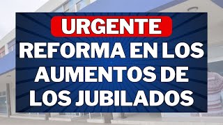 URGENTE REFORMA en los AUMENTOS de los JUBILADOS y PENSIONADOS PNC Y PUAM Anses 2024 [upl. by Lyrej633]