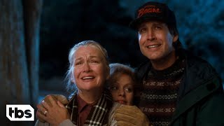 National Lampoons Christmas Vacation The Griswolds Christmas Light Fiasco Clip  TBS [upl. by Colwen502]