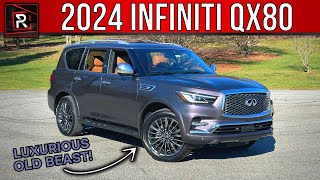 The 2024 Infiniti QX80 Sensory Is An OldSchool Reliable V8 Powered Luxury SUV [upl. by Eanahc]