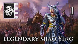 Legendary Miao Ying 1  Immortal Empires  Total War Warhammer 3 [upl. by Thurnau]