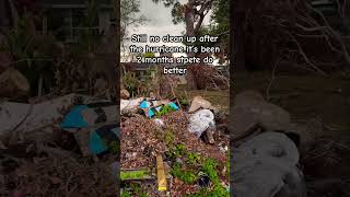 Two months after the hurricane still no clean up hurricanemilton hurricanehelene vlog reels [upl. by Lyon]