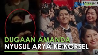 Wanita Mirip Amanda Manopo Nyusul Arya Saloka ke Korsel Diamdiam Muncul Pakai Masker di BIFF 2024 [upl. by Lak]