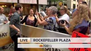 Phillip Phillips on Today Show 8282012 [upl. by Gurolinick]