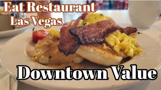 Eat Restaurant Las Vegas NVRestaurant Reviews on the Road [upl. by Nylessej192]