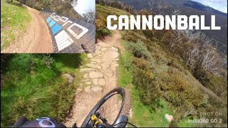 Thredbo Cannonball DH Top To Bottom [upl. by Eicart707]