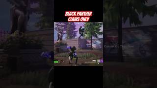 Short700 Black Panther Claw attacks only fortnite fortniteclips blackpanther ytshorts [upl. by Ettevahs230]