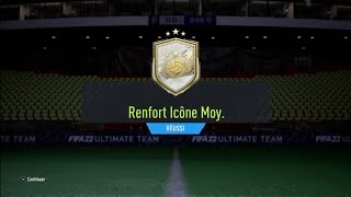 FIFA 22  DCE PACK ICÔNE MOYENNE [upl. by Ayahs373]