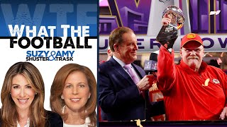 Jim Nantz Shares a Heartwarming Andy Reid Story  What the Football with Suzy Shuster amp Amy Trask [upl. by Sirhc]