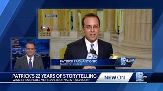 Patrick Paolantonio A look back at his WISN 12 News career [upl. by Neetsyrk]