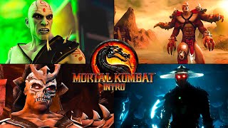 All Mortal Kombat games Intros Mk1 to Mk11  2K QuadHD Quality mortalkombat12 mk12 [upl. by Assenna]