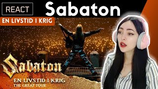 FIRST TIME REACTING to Sabaton  En Livstid I Krig [upl. by Rip]