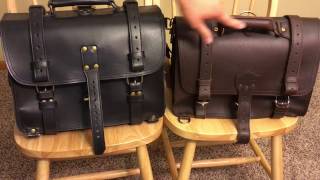 Marlondo vs Saddleback double space briefcase briefcase vs classic briefcase part 1 [upl. by Jecon132]