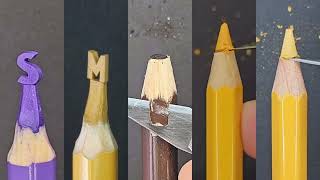 Micro Art  Pencils Carving [upl. by Matty]