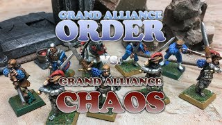 Warhammer Age of Sigmar Skirmish  Ep 03  Chaos vs Order [upl. by Pettifer]