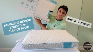 Packaging Review Serenity Pillow by TempurPedic [upl. by Janeen726]