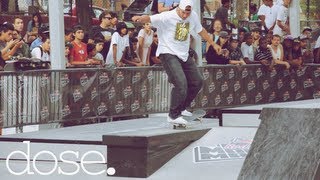 Torey Pudwill Brandon Biebel amp Joey Brezinski Skate Red Bull Manny Mania 2012 NYC [upl. by Shreve77]