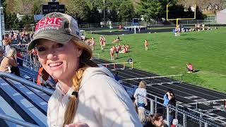 Sangamon Valley Middle School Track at Rochester mostly girls events [upl. by Doehne]