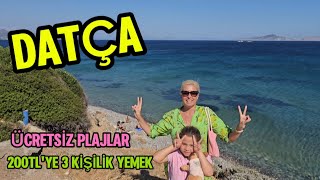 2024 YAZ TATİLİ MALİYETLERİ Datça Muğla  7 Kat Koyu  Datça Merkez  Datça Plajları [upl. by Anaiad107]