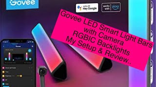 Govee DreamView P1 Light Bar LEDs Back light system My Setup amp Review … [upl. by Hump]