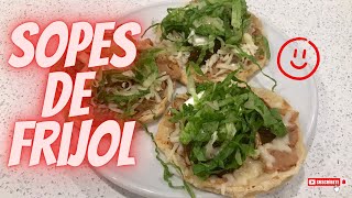 SOPES DE FRIJOLA MI ESTILO [upl. by Kriss282]