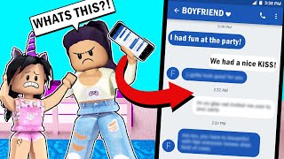 I Found My Daughters SECRET PHONE and What I Found Will SHOCK YOU  Roblox Bloxburg Roleplay [upl. by Terchie]