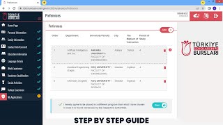 Step by Step Guide  How to apply for Türkiye Burslari Scholarships 2023 [upl. by Dustman615]